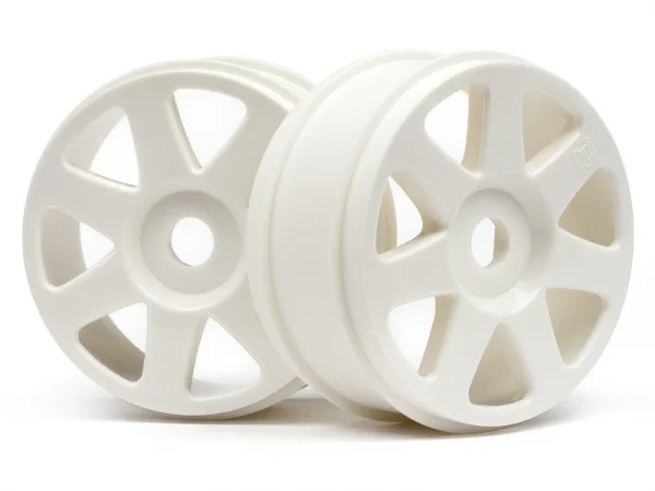 HPI V7 1:8 Buggy Wheel (42x83mm) - White - 1 Pair