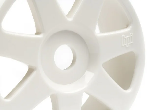 HPI V7 1:8 Buggy Wheel (42x83mm) - White - 1 Pair