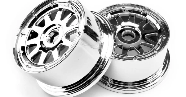 HPI Tr-10 Wheel Chrome (120X65mm/-10mm Offset) — image 3 of 3