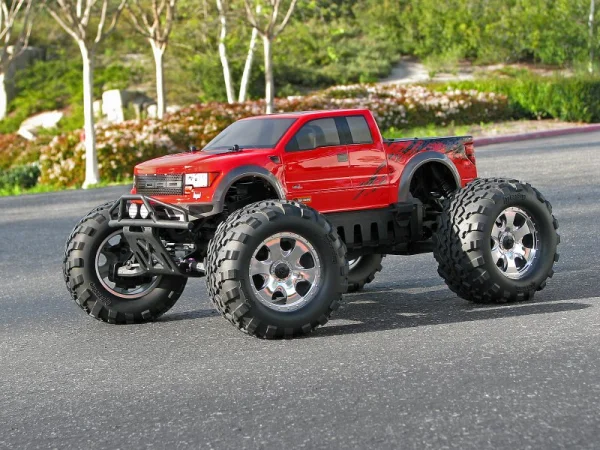 HPI Ford F-150 SVT Raptor Clear Bodyshell for HPI Savage