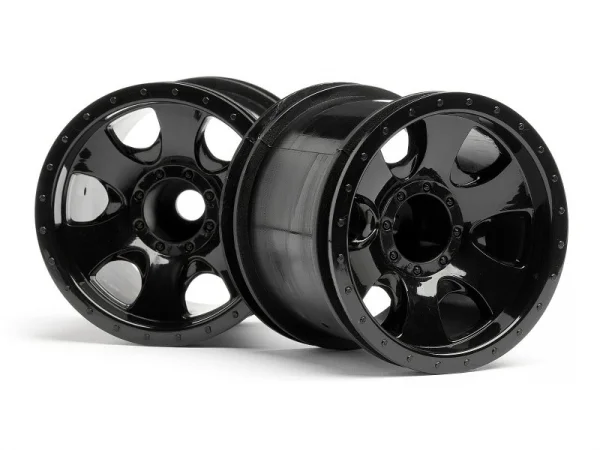 HPI Warlock 2.2 Wheels (2) - Black — image 1 of 4