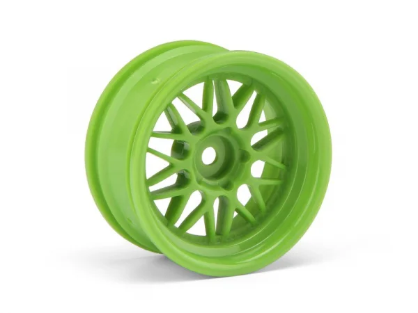 HPI HRE C90 26mm Wheels - Green - 6mm Offset (1 Pair)