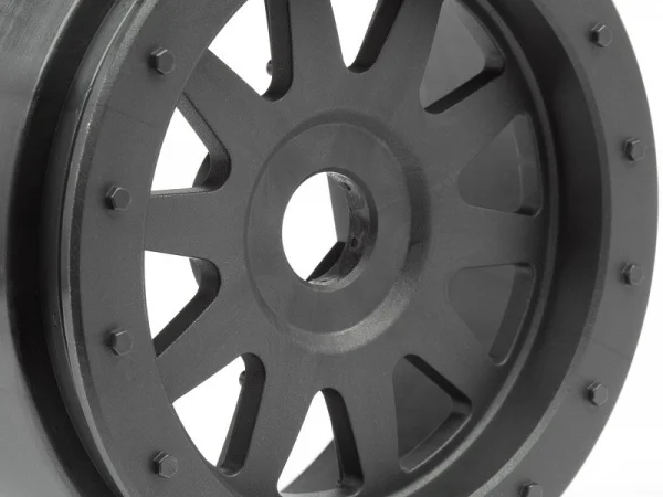 HPI Tr-10 Glue-Lock Wheel Gunmetal (120X60mm/2Pcs)