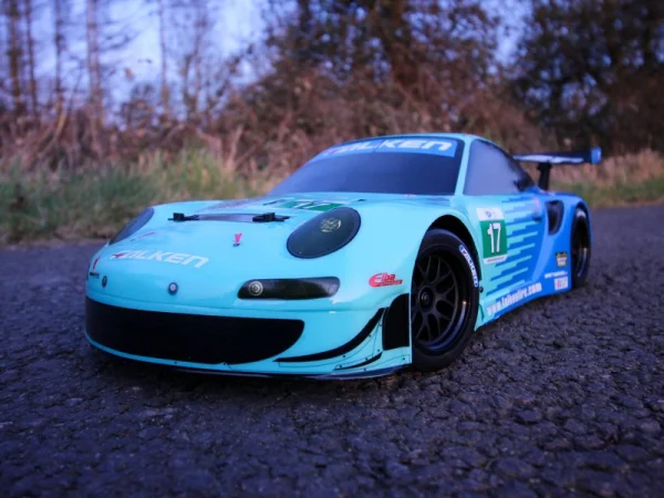 HPI Porsche 911 GR3 RSR Clear Bodyshell - 206mm