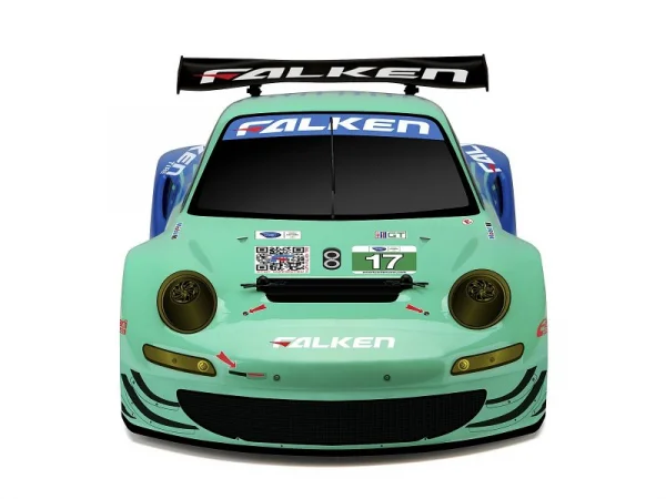 HPI Porsche 911 GR3 RSR Clear Bodyshell - 206mm