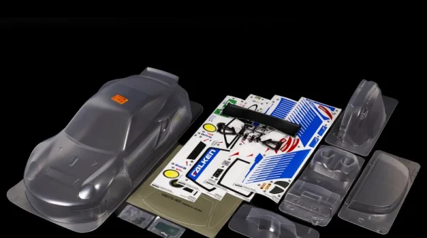 HPI Porsche 911 GR3 RSR Clear Bodyshell - 206mm