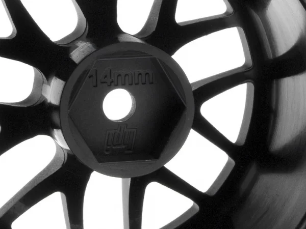 HPI Bbs Spoke Wheel 48X34mm Black (14mm Offset/2Pcs)