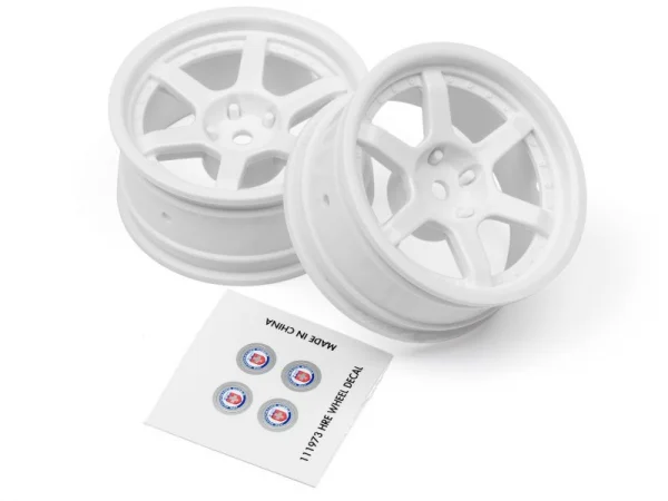 HPI HRE C106 Wheel 26mm White (6mm Offset/2Pcs) ** CLEARANCE **