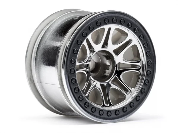 HPI Split 8 2.2 Truck Wheels - Chrome - 1 Pair — image 2 of 4
