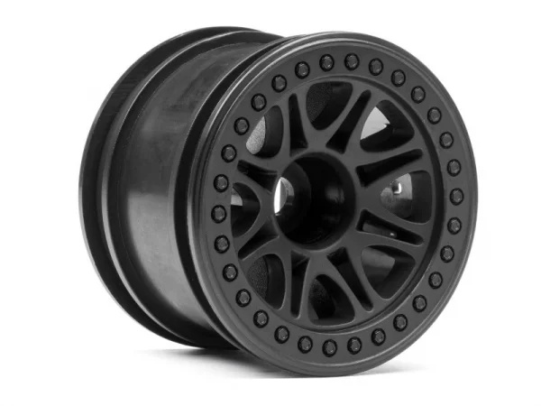 HPI Split 8 2.2 Truck Wheels - Black - 1 Pair — image 2 of 5