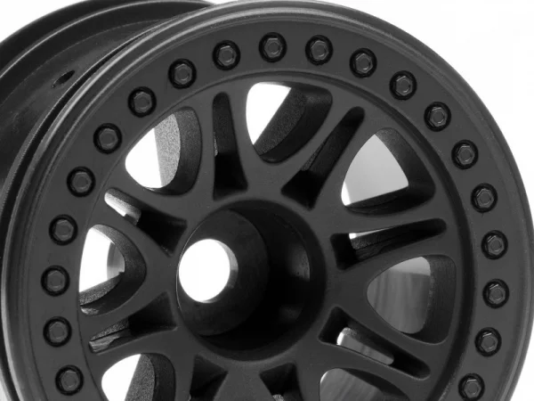 HPI Split 8 2.2 Truck Wheels - Black - 1 Pair — image 3 of 5