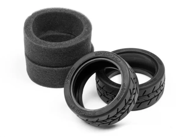 HPI Spec-Grip Tire 26mm (K Compound/2Pcs)