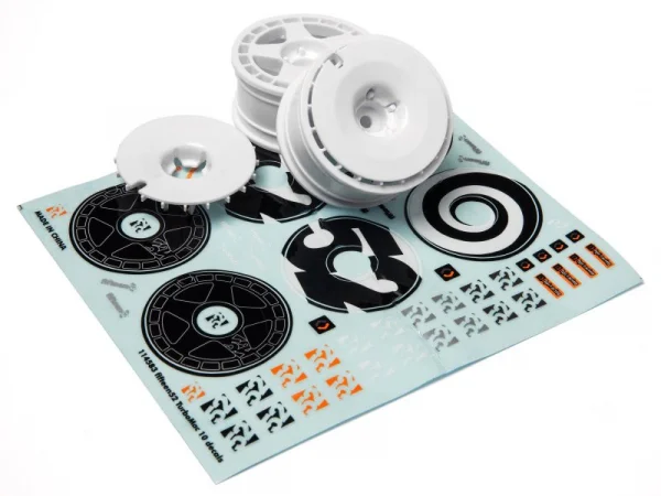 HPI Fifteen52 Turbomac Wheels - White - 26mm - 1 Pair — image 7 of 7