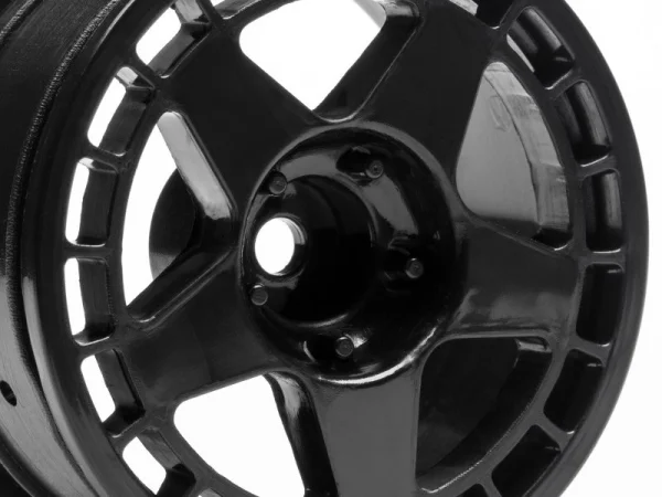 HPI Fifteen52 Turbomac Wheels - Black - 26mm - 1 Pair