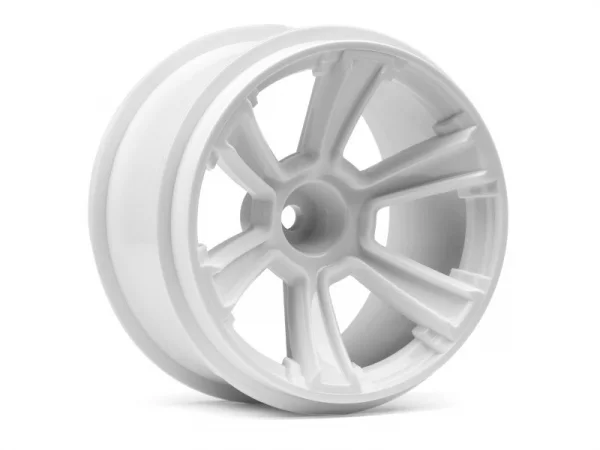 HPI 6-Shot MT Wheel (White/2Pcs)