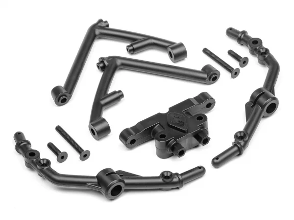HPI 6-Shot ST Wheel (Black/2Pcs)