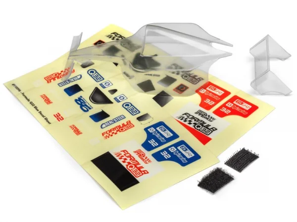 HPI Formula Q32 Body And Wing Set (Clear)