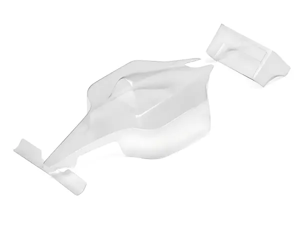 HPI Formula Q32 Body And Wing Set (Clear) — image 1 of 3