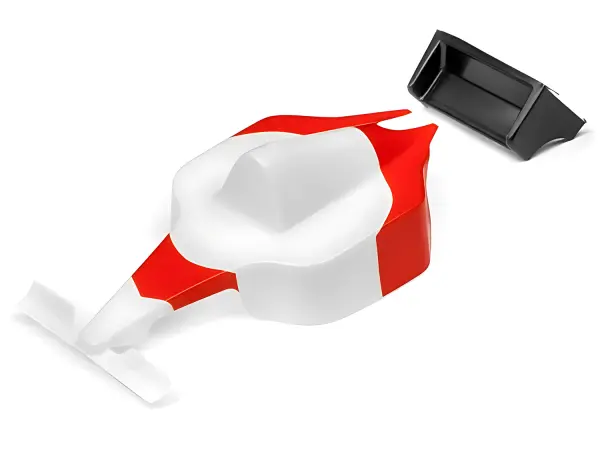 HPI Formula Q32 Body And Wing Set (Red) — image 1 of 3