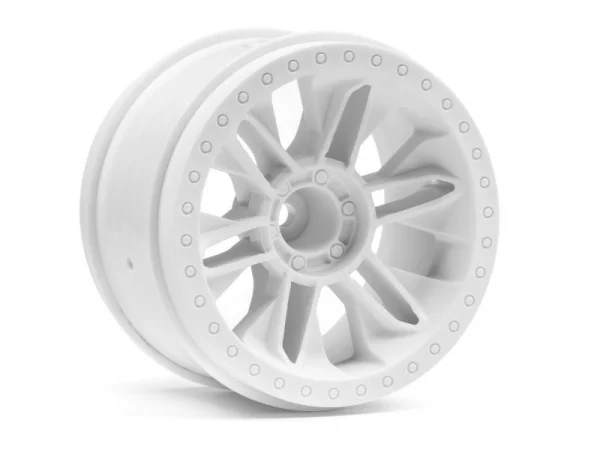 HPI 6-Shot ST Wheel (White/2Pcs)