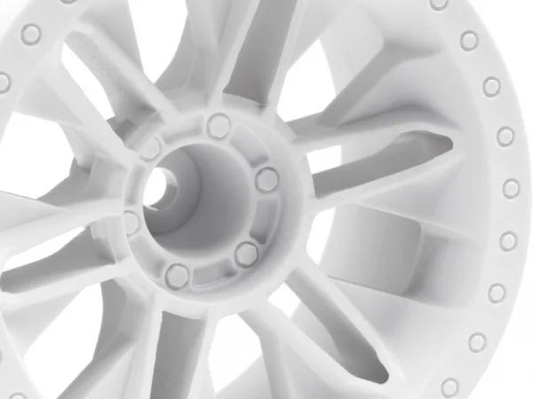 HPI 6-Shot ST Wheel (White/2Pcs)