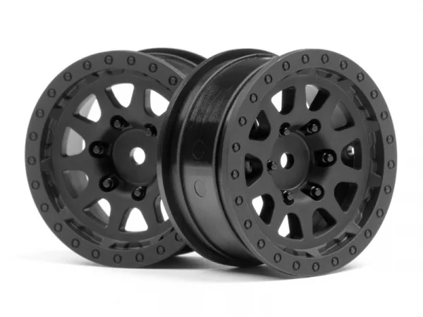 HPI Cr-10 Wheel 1.9 (Black/2Pcs) — image 1 of 4