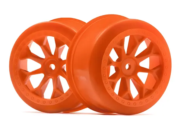 HPI 8-Shot SC Wheel (Orange/2Pcs) — image 1 of 4