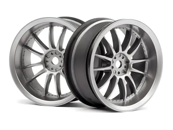 HPI Work XSA 02C Wheel 26mm Light Gunmental (3mm/2Pcs) — image 1 of 4