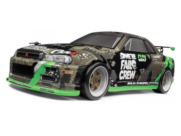 HPI Fail Crew Nissan Skyline R34 GT-R Body (150mm)