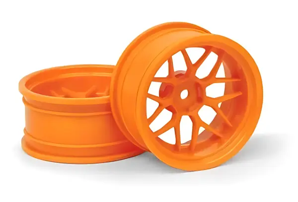 HPI Tech 7 Wheel Orange (9mm/2Pcs) — image 1 of 2