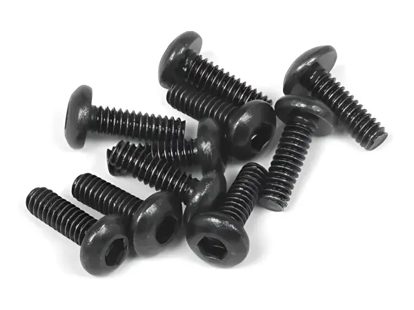 Button Head Screw M2x6mm (Hex Socket/10pcs)