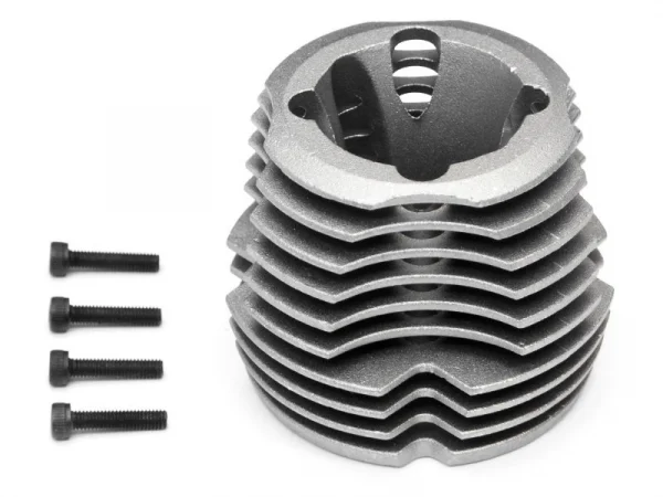 Cylinder Head & Screw x4 Nitro Star T-15