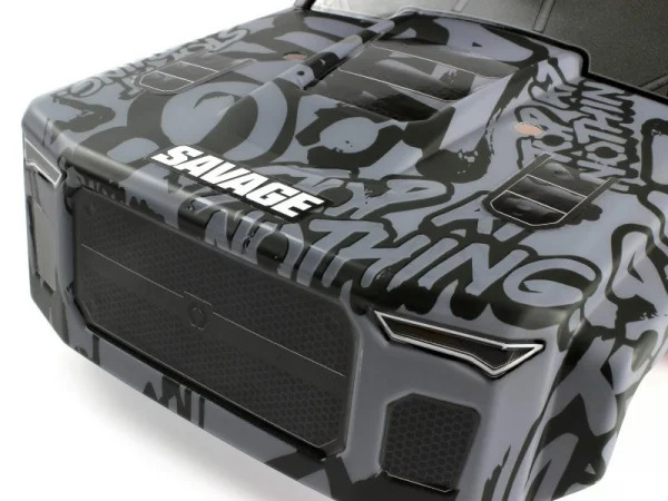 GT-6 Sportcab Painted Truck Body (Grey/Orange)
