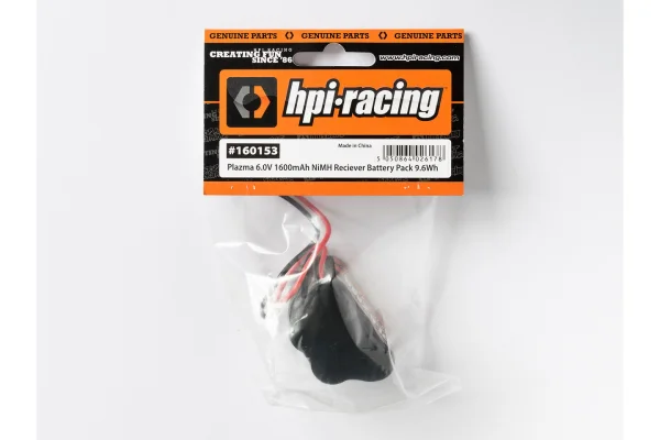Plazma 6.0V 1600mAh NiMH Receiver Battery Pack
