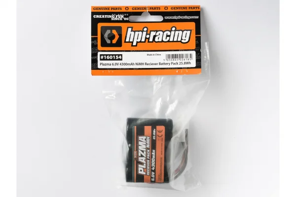 Plazma 6.0V 4300mAh NiMH Baja Receiver Battery