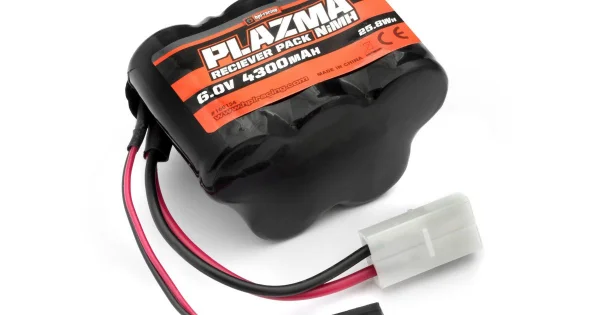 Plazma 6.0V 4300mAh NiMH Baja Receiver Battery — image 1 of 5