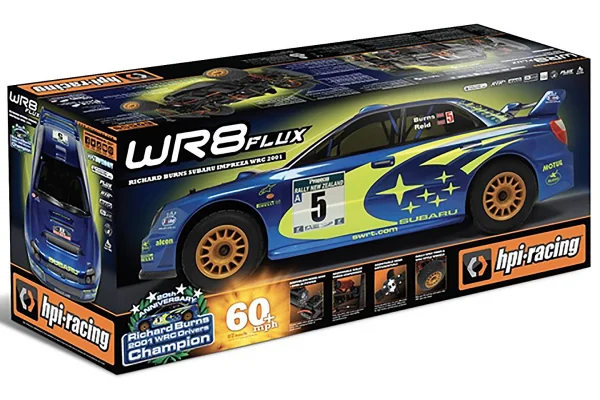 HPI WR8 Flux - 2001 WRC Subaru IMPREZA