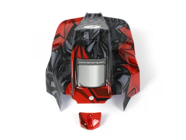 Vorza Buggy VB-2 Flux Buggy Painted Body (Red) ** CLEARANCE **