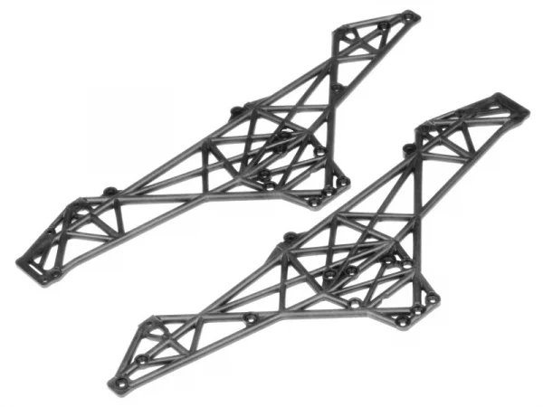 HPI Main Chassis Set (Grey) — image 2 of 2