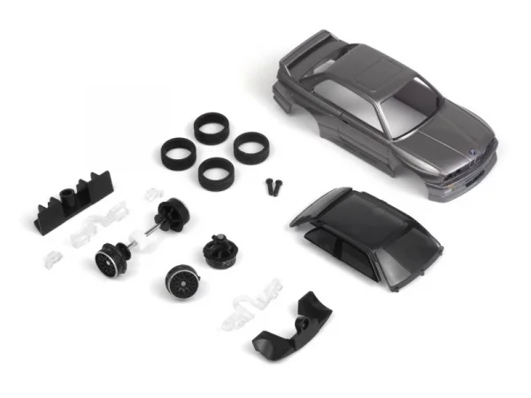 nano-TTR 1989 BMW M3 E30 Ravaglia - Dark Silver - Painted Body Set