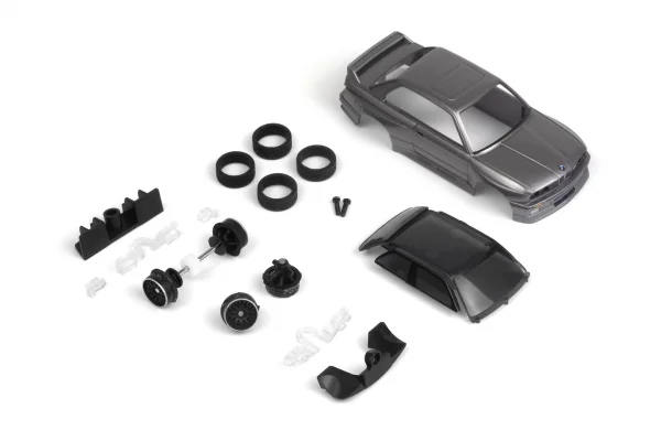 nano-TTR 1989 BMW M3 E30 Ravaglia - Dark Silver - Painted Body Set