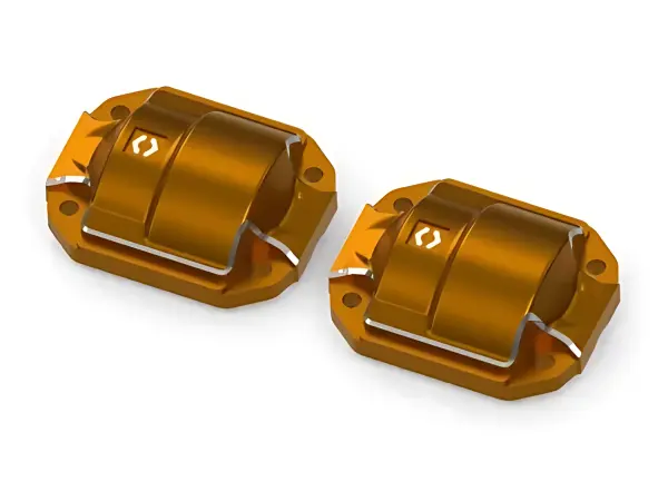 Aluminium Diff Cover (Orange/2pcs) — image 1 of 2