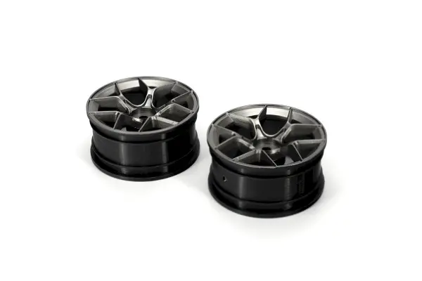 RTR Aero 5 Wheel 26mm Silver (3mm Offset/2pcs)