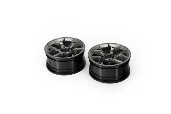 RTR Aero 5 Wheel 26mm Silver (6mm Offset/2pcs)
