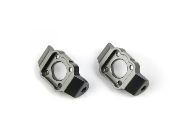 Aluminium C-Hub Set (Gunmetal/2pcs)