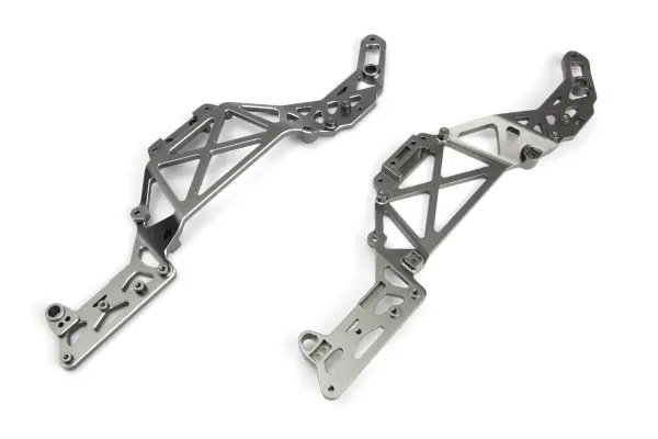 Aluminium Chassis Set (Gunmetal) &mdash; image 2 of 2