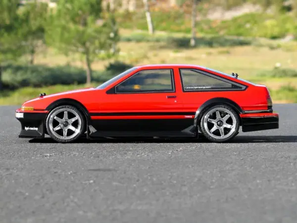 Toyota Trueno AE86 Bodyshell (190mm Clear) &mdash; image 3 of 7