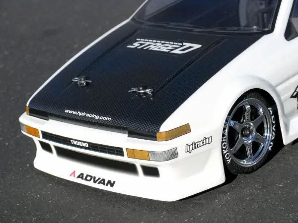 Toyota Trueno AE86 Bodyshell (190mm Clear) &mdash; image 5 of 7