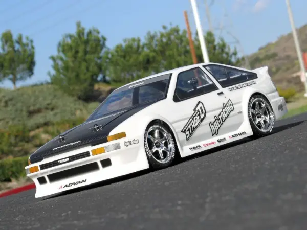 Toyota Trueno AE86 Bodyshell (190mm Clear) &mdash; image 6 of 7