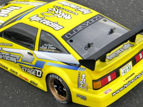 Toyota Levin AE86 Bodyshell (190mm Clear)